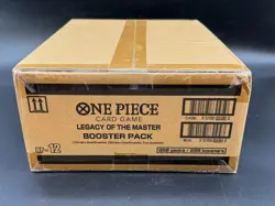 One Piece Card Game OP-12 Legacy Of The Master Booster Box Case SEALED - Image 1