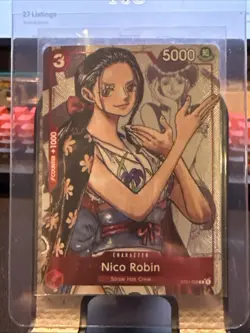 Nico Robin - ST01-008 (Alternate Art) ST01-008 One Piece Promotion Cards Foil - Image 1