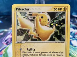 Pokemon Pikachu TCG Black Star Promo 012 E-Reader Holo Card 2003 - Image 3
