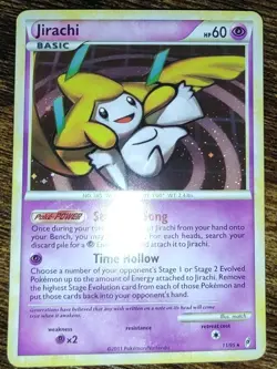 Jirachi 2011 Call of Legends 11/95 Holo Pokemon Card - Image 2