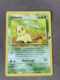 Pokemon TCG Lot Of 3 Jumbo Cards - Chikorita, Cyndaquil, Totodile Johto Starters - Image 2