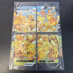 Pikachu V-Union SWSH139-142 Pokemon Celebrations Promo 4 Cards- - Image 1
