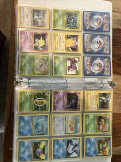 Pokemon Card Binder Lot Holo Foil Base Collection Cards Original WOTC 1999 + - Image 5
