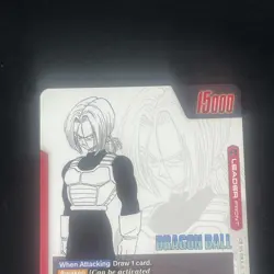 Trunks : Future SB02-001 (Gold) - Manga Booster 02 (SB02) Leader Card - Image 5