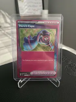 Pokemon Card Hero's Cape 152/162 ACE SPEC Rare - Pokemon S&V Temporal Forces - Image 1