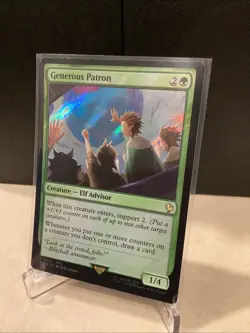 Generous Patron (Surge Foil) Commander: Final Fantasy Foil - Image 1