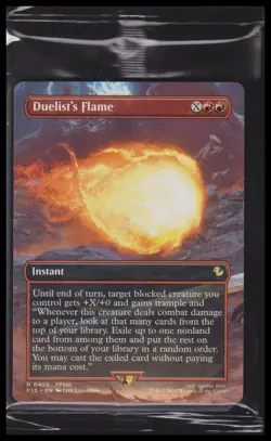 Duelist's Flame (Borderless) Commander: Final Fantasy Foil - Image 1