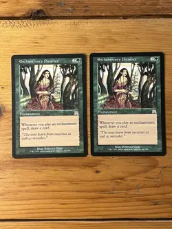 MTG - Magic the Gathering - Enchantress’s Presence ×2 - Onslaught - NM - Image 1