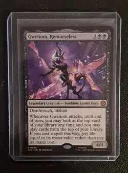 Magic The Gathering Gwenom, Remorseless - Marvel's Spider-Man #56 - Image 1