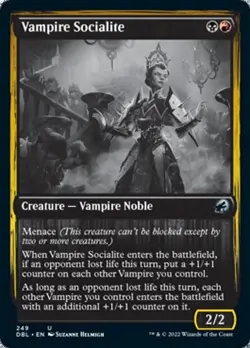 Vampire Socialite x1 1x Innistrad: Double Feature NM MTG - Image 1