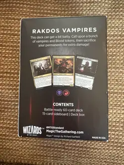 Magic: the Gathering 2022 Challenger Deck - Rakdos Vampires (Sealed) - Image 2