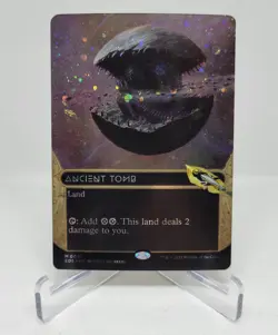 Ancient Tomb (0091) (Borderless) (Galaxy Foil) Edge of Eternities - PACK FRESH!! - Image 1