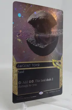 Ancient Tomb (0091) (Borderless) (Galaxy Foil) Edge of Eternities - PACK FRESH!! - Image 3