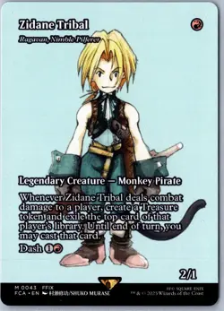 FINAL FANTASY: Through the Ages #43 Zidane Tribal Full Art - Image 1