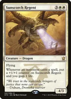Sunscorch Regent [Dragons of Tarkir] Magic MTG - Image 1