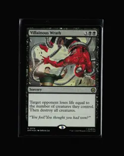 MTG: Villainous Wrath #74 R Foil NM Marvel's Spider-Man - Image 1