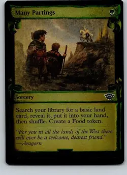 Many Partings - LTR - 627 - FOIL - Image 1