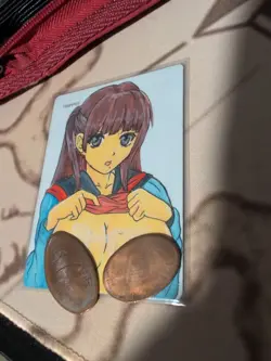 Magic The Gathering Anime Hand Painted NSFW Alter Forest - Image 1