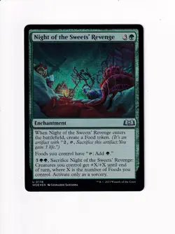 2023 MTG MAGIC THE GATHERING WILDS OF ELDRAINE FOIL NIGHT OF THE SWEETS' REVENGE - Image 1