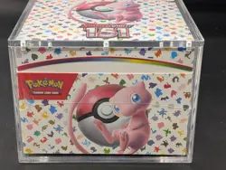 Pokemon 151 SV3.5 Booster Bundle Display Factory Sealed Case W/Acrylic Case - Image 5