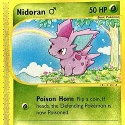 Nidoran (m) - REG - Pokemon TCG - Aquapolis - 96/147 - COMMON ~ NM - Image 1