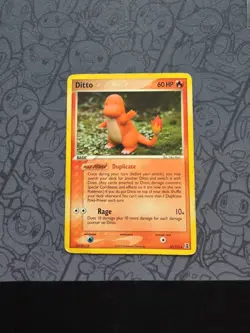 Pokemon: Ditto Charmander #37/113 Delta Species 2005 Vintage - HP - I183 - Image 1