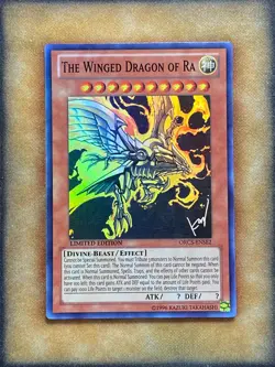 Yugioh The Winged Dragon of Ra ORCS-ENSE2 Super Rare Limited Edition LP - Image 1
