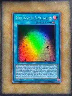 Yugioh Millenium Revelation LED7-EN006 Super Rare NM - Image 1
