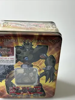 UD Yu-Gi-Oh 2007 GX Elemental Hero Grand Neos Tin - Image 3