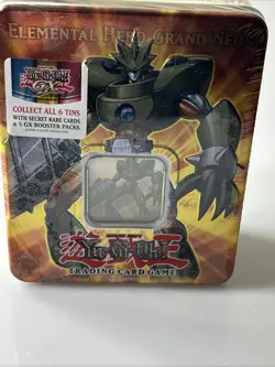 UD Yu-Gi-Oh 2007 GX Elemental Hero Grand Neos Tin - Image 4