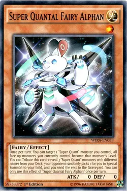 1x (LP) Super Quantal Fairy Alphan - WIRA-EN033 - Common - 1st Edition YuGiOh - Image 1
