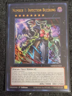 x1 Number 1: Infection Buzzking - MZMI-EN023 - Ultra Rare - 1st Edition Yu-Gi-Oh - Image 1