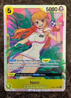 Nami OP08-106 SR One Piece TCG - Image 1