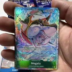 Bandai One Piece CCG Azure Sea Megalo EB04-018 Holo 4000 Power - Image 1