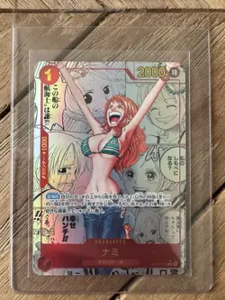 One Piece PRB01-16 Nami Manga Alt Art Japanese - Image 1