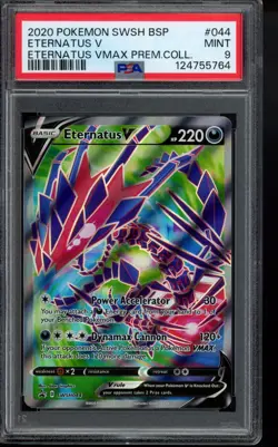 PSA 9 - 2020 Eternatus V SWSH044 SWSH: Sword & Shield Promo Cards Holo Pokemon - Image 1