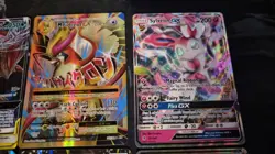 Pokemon TCG lot of 6 cards, including GX, EX, Mega EX, and Tag Team cards. - Image 3