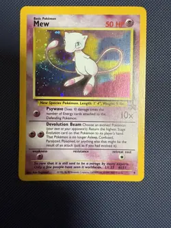 Mew - 9 Holo Black Star Promo Wotc Pokemon Card TCG English NM - Image 1