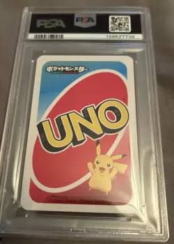 Pikachu Pocket UNO PSA 10 GEM MINT - Pokemon Playing Cards JPN - Image 3