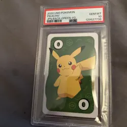 Pikachu Pocket UNO PSA 10 GEM MINT - Pokemon Playing Cards JPN - Image 4