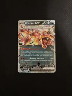 Pokemon Charizard ex 125/197 Stamped Play Promo Prize Pack Series NM/MINT Card - Image 1
