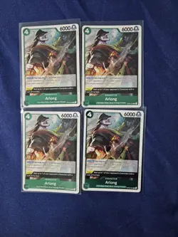 Arlong One Piece Card Game TCG OP06-023 Rare Playset x4! - Image 1