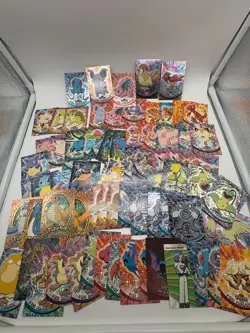 Pokemon Cards: Vintage TOPPS LOT Chrome & FOILS & Commons (78 cards total) - Image 1