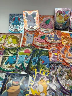Pokemon Cards: Vintage TOPPS LOT Chrome & FOILS & Commons (78 cards total) - Image 4