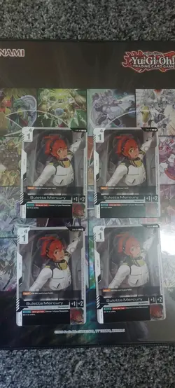 Suletta Mercury - ST01-011 Beta NM - Gundam TCG Card Game X4 - Image 1