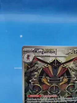 Pokemon Kingambit 220/198SV01 Scarlet Violet Base Illustration Rare Holo Card - Image 3