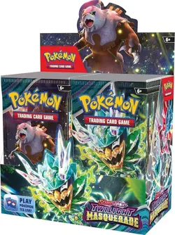 Pokemon TCG Scarlet & Violet Collectible cards Twilight Masquerade Booster Box - Image 2