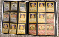 234 Card Vintage Pokemon Collection Binder Lot Base 1st Ed Jungle Fossil Rocket - Image 3