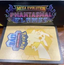 Phantasmal Flames Pokemon TCG Code Card 50x Via Message - Image 1
