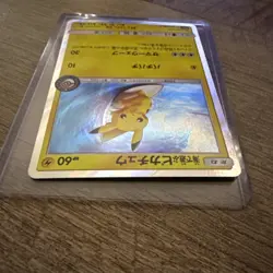 EX/NM Pokemon Cards Playing in the Sea Pikachu PROMO 392/SM-P SM-P Japanese - Image 4